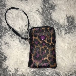 Coach wristlet